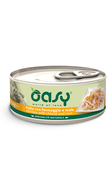 Oasy Specialità Naturale Pollo con Formaggio e Mais