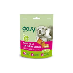 Oasy Biscotti ripieni con Pollo e Verdure