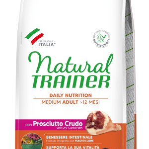 Natural Trainer Adult Medium con Prosciutto Crudo e Riso