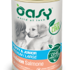 Oasy Paté Monoproteico Puppy e Junior Medium Large Salmone
