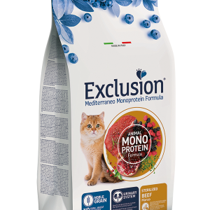 Exclusion Monoprotein Noble Grain Cat Sterilized Manzo