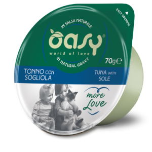 Oasy More Love Green Cup Adult Tonno con Sogliola