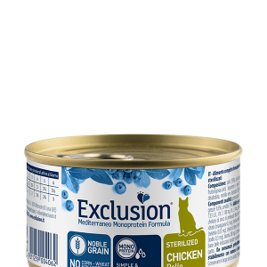 Exclusion Monoprotein Noble Grain Cat Sterilized Pollo Patè