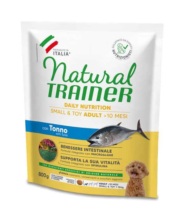 Natural Trainer Adult Small Mini con Tonno e Riso