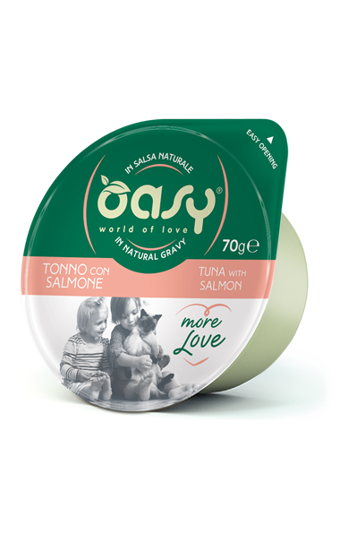 Oasy More Love Green Cup Adult Tonno con Salmone