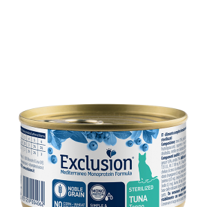 Exclusion Monoprotein Noble Grain Cat Sterilized Tuna Patè