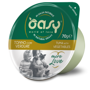 Oasy More Love Green Cup Adult Tonno con Verdure