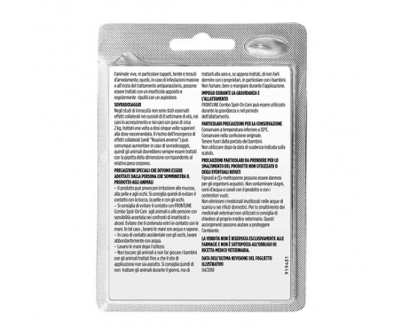 Antiparassitario Frontline Combo – 1 Pipetta Cani 2-10 Kg