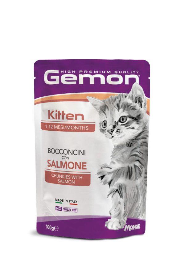 Gemon busta Kitten con Bocconcini di Salmone