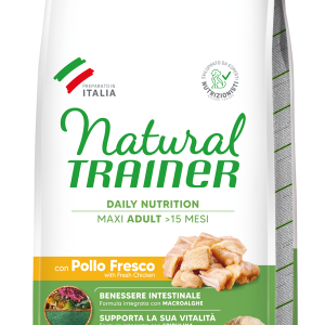 Natural Trainer Adult Maxi con Pollo Fresco e Riso