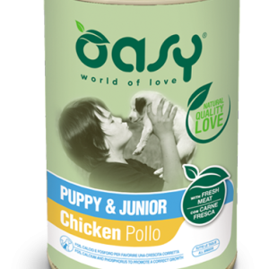 Oasy Paté Puppy e Junior Pollo