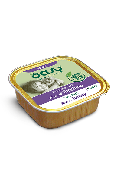 Oasy Delizioso Patè Adult Ricco di Tacchino