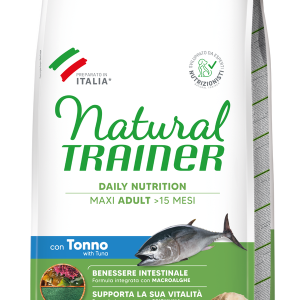 Natural Trainer Adult Maxi con Tonno e Riso