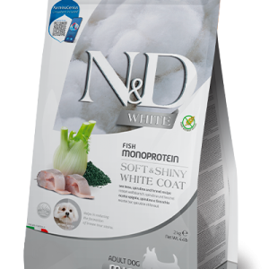 N&D White Dog Adult Mini Branzino, Spirulina e Finocchio