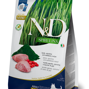 N&D Spirulina Dog Agnello e Goji Adult Mini