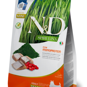 N&D Spirulina Dog Aringa e Goji Adult Mini