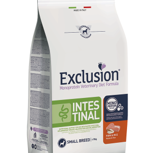 Exclusion Monoprotein Intestinal Small Breed Dog Adult Maiale e Riso