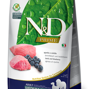 N&D Prime Adult Medium/Maxi Agnello e Mirtillo