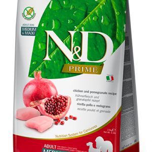 N&D Prime Adult Medium/Maxi Pollo e Melograno