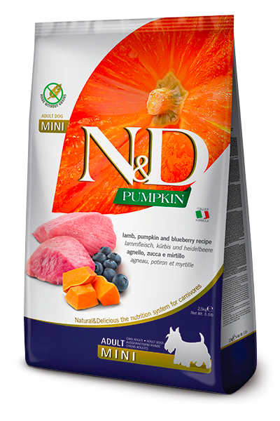N&D Pumpkin Adult Mini Agnello, Zucca e Mirtillo