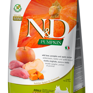 N&D Pumpkin Adult Mini Cinghiale, Zucca e Mela