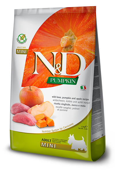 N&D Pumpkin Adult Mini Cinghiale, Zucca e Mela