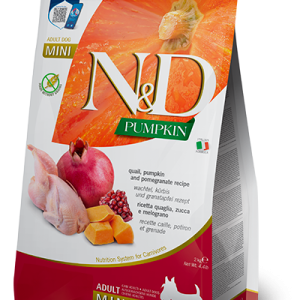 N&D Pumpkin Adult Mini Anatra, Zucca e Melone Cantalupo