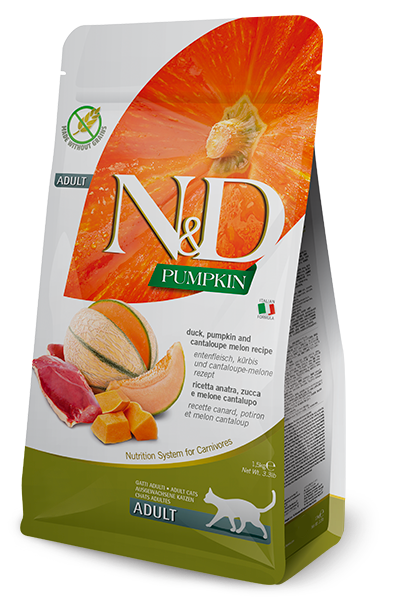 N&D Pumpkin Cat Anatra e Melone Cantalupo Adult