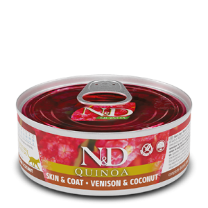 N&D Quinoa Gatto Cervo e Cocco Skin & Coat