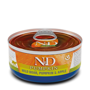 N&D Pumpkin Gatto Cinghiale, Zucca e Mela Adult
