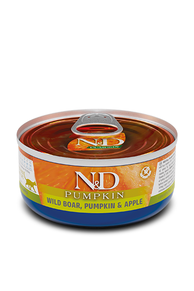 N&D Pumpkin Gatto Cinghiale, Zucca e Mela Adult
