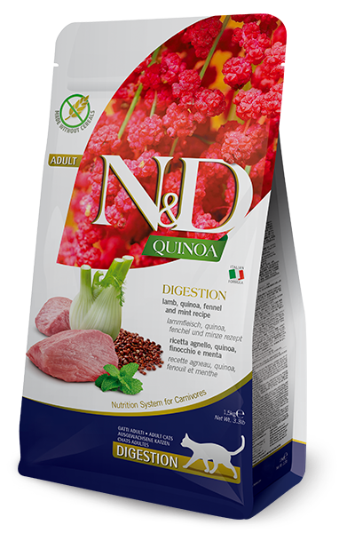 N&D Quinoa Cat Adult Digestion Agnello
