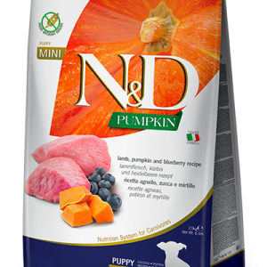 N&D Pumpkin Puppy Mini Agnello, Zucca e Mirtillo