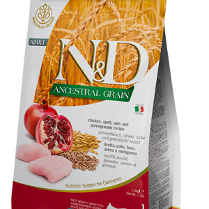 N&D Ancestral Grain Cat Pollo e Melograno Adult