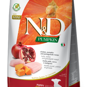 N&D Pumpkin Puppy Mini Pollo, Zucca e Melograno