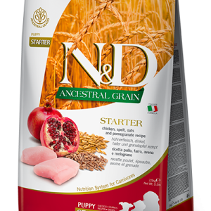 N&D Ancestral Grain Puppy Starter Pollo e Melograno