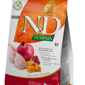 N&D Pumpkin Cat Quaglia e Melograno Adult
