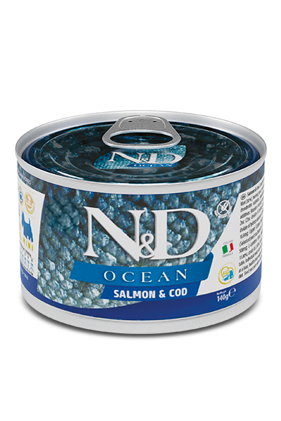 N&D Ocean Salmone e Merluzzo Adult