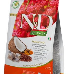 N&D Quinoa Skin & Coat Cat Adult Aringa