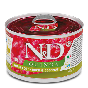 N&D Quinoa Skin & Coat Anatra e Cocco