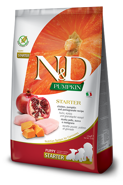 N&D Pumpkin Starter Puppy All Breeds Pollo e Melograno