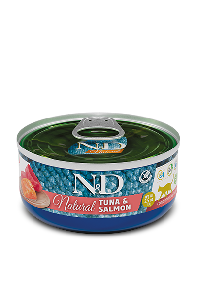 N&D Natural Cat Adult Tonno e Salmone