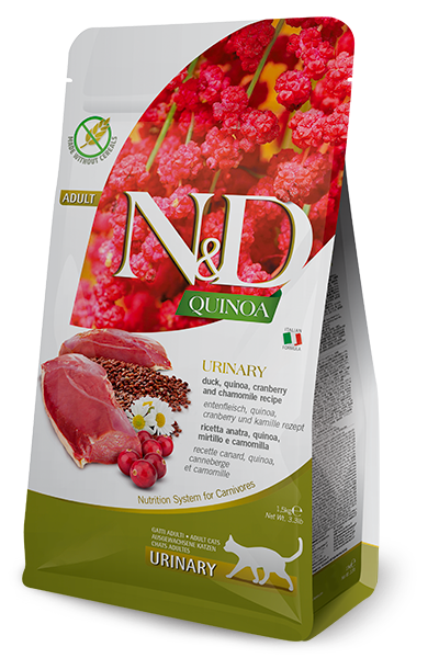 N&D Quinoa Urinary Cat Adult Anatra